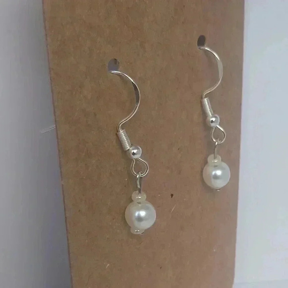 925 handmade beaded earrings - Picture 3 of 3